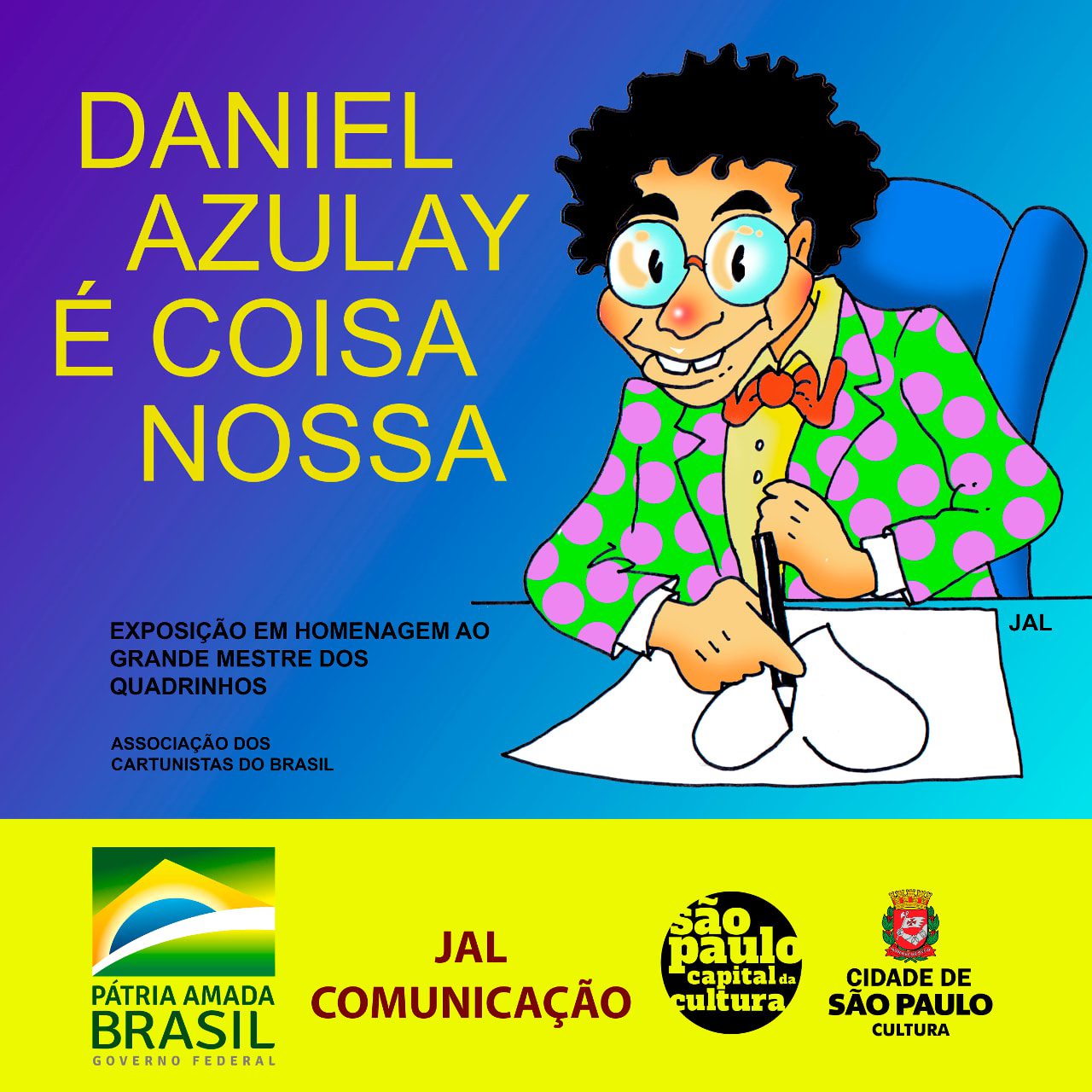 Blog Hábito de Quadrinhos: HQMIX cria mostra em homenagem a Daniel Azulay