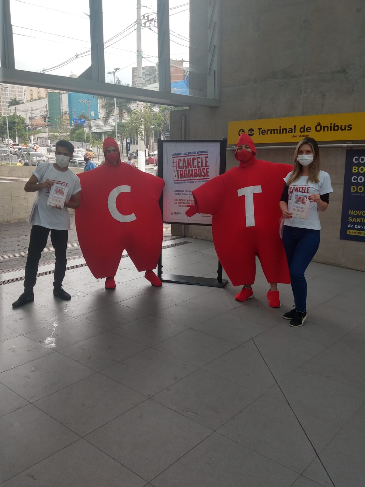 ABC do ABC: Ação em metrô promove conscientização sobre os riscos da trombose