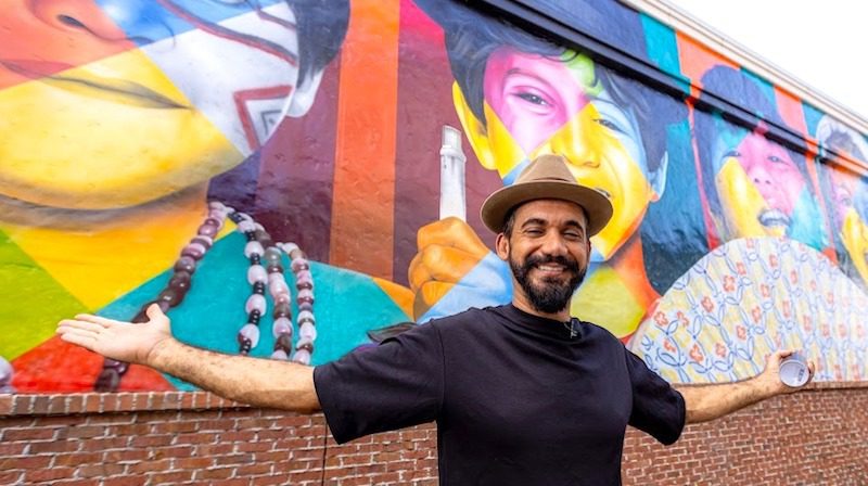NEWMAG: muralista Eduardo Kobra torna-se jurado do Prêmio Mauricio de Sousa